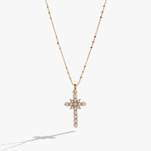 Load image into Gallery viewer, Divine Guides Cross Pendant Necklace