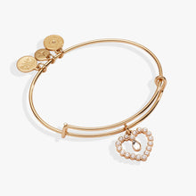 Load image into Gallery viewer, Pearl Heart Bangle