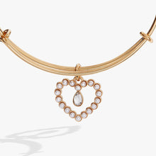 Load image into Gallery viewer, Pearl Heart Bangle