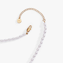 Load image into Gallery viewer, 'Wifey' Bubble And Beaded Pearl Necklace