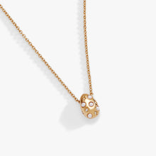 Load image into Gallery viewer, Pearl and Crystal Pendant Necklace
