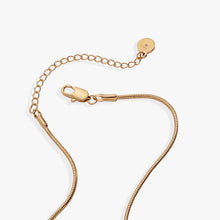 Load image into Gallery viewer, Pearlized Dove 'Peace' Slider Necklace