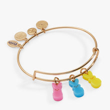 Load image into Gallery viewer, PEEPS® Bunny Multi-Charm Bangle