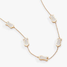 Load image into Gallery viewer, PEEPS® Pearlized Bunny Charm Necklace