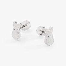 Load image into Gallery viewer, PEEPS® White Pearlized Bunny Studs
