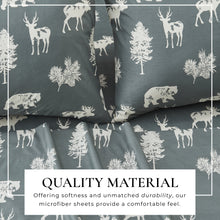 Load image into Gallery viewer, Lodge Printed Sheet Set - Mountain Ridge Collection