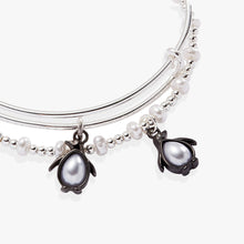 Load image into Gallery viewer, Penguin Bangle Set of 2