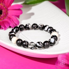 Load image into Gallery viewer, Permission to Pause - The Zebra Jasper Bracelet