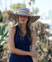 Load image into Gallery viewer, Peter Grimm Drew - Womens Wide Brim Straw Sun Hat