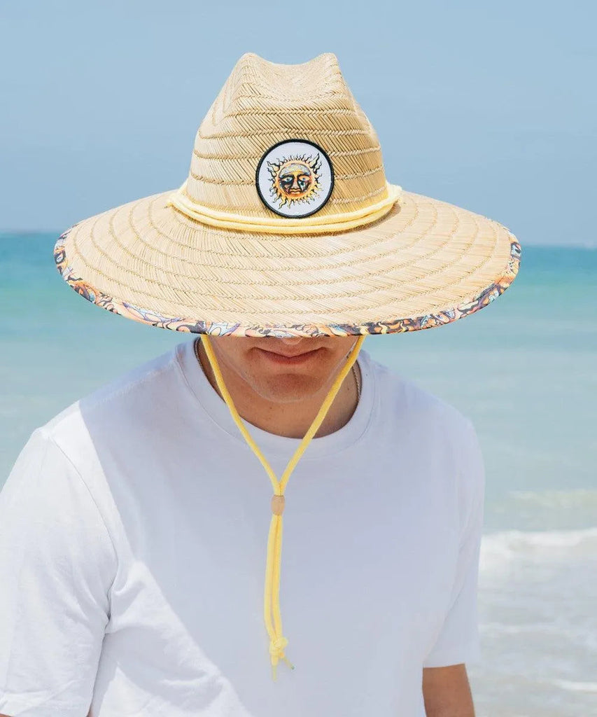 Peter Grimm Sublime Paddle Out Lifeguard - Rye Straw Lifeguard Hat
