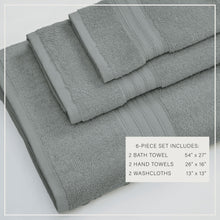 Load image into Gallery viewer, Cotton Terry Bath Towel Set - Cooper Collection