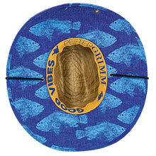 Load image into Gallery viewer, Peter Grimm Sea School - Rye Straw Lifeguard Hat