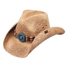 Load image into Gallery viewer, Peter Grimm Cree - Straw Cowgirl Hat