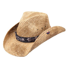 Load image into Gallery viewer, Peter Grimm Hadley - Straw Cowboy Hat