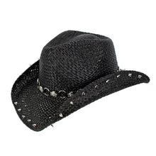 Load image into Gallery viewer, Peter Grimm Atticus - Straw Cowboy Hat