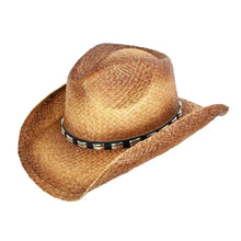 Load image into Gallery viewer, Peter Grimm Bret - Straw Cowboy Hat