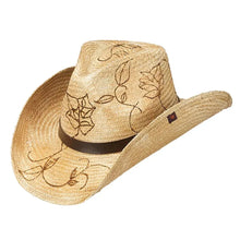 Load image into Gallery viewer, Peter Grimm Railey - Straw Cowgirl Hat