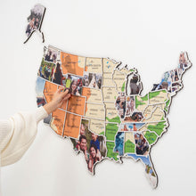 Load image into Gallery viewer, USA Photo Map Physical