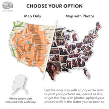 Load image into Gallery viewer, USA Photo Map Physical