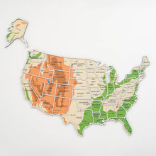 Load image into Gallery viewer, USA Photo Map Physical