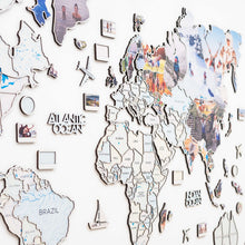 Load image into Gallery viewer, World Photo Map Pastel