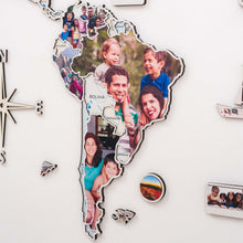 Load image into Gallery viewer, World Photo Map Pastel