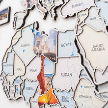 Load image into Gallery viewer, World Photo Map Pastel