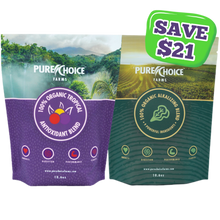 Load image into Gallery viewer, Organic Tropics &amp; Raw Greens Micronutrient Powders