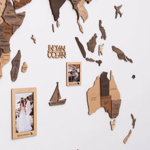 Load image into Gallery viewer, Set of 9 Wooden Photo Frames