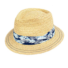Load image into Gallery viewer, Peter Grimm Pill Box - Straw Fedora Hat