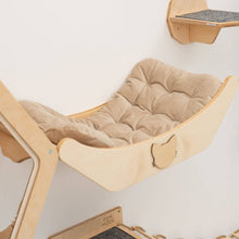 Load image into Gallery viewer, Sleeping Cat Pillow - Beige