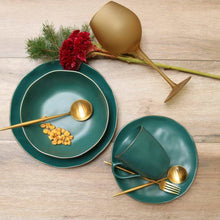 Load image into Gallery viewer, Pine Green Soup Bowl-Set of 4