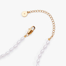 Load image into Gallery viewer, Pink Christmas Beaded Charm Necklace