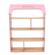 Load image into Gallery viewer, Pink Dollhouse Bookcase