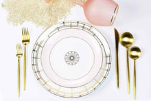Load image into Gallery viewer, Gold Izmir Dinner Plate-Set of 4