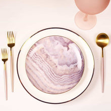 Load image into Gallery viewer, Pink Waves Salad Plate-Set of 4