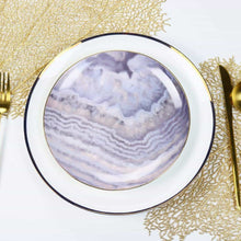 Load image into Gallery viewer, Pink Waves Salad Plate-Set of 4