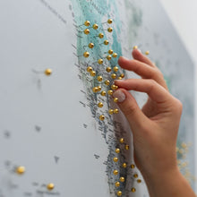 Load image into Gallery viewer, Canvas Push Pins - Rose Gold