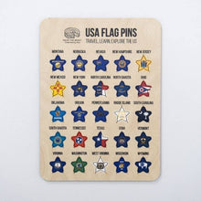 Load image into Gallery viewer, US Flag Sticky Pins