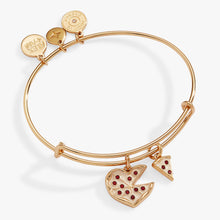 Load image into Gallery viewer, 'Take A Pizza My Heart' Multi Charm Bangle
