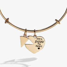 Load image into Gallery viewer, 'Take A Pizza My Heart' Multi Charm Bangle