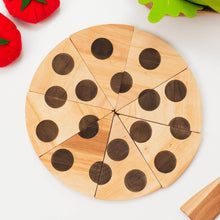 Load image into Gallery viewer, Wooden pizza toy