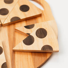 Load image into Gallery viewer, Wooden pizza toy
