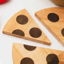 Load image into Gallery viewer, Wooden pizza toy