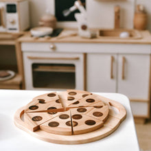 Load image into Gallery viewer, Wooden pizza toy