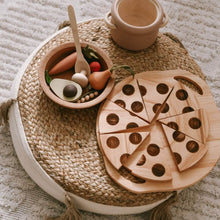 Load image into Gallery viewer, Wooden pizza toy