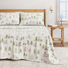 Load image into Gallery viewer, Turkish Cotton Flannel Sheet Set - Elevated Holiday Collection