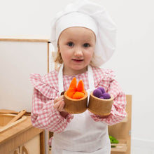 Load image into Gallery viewer, Wooden Play Kitchen Dishes