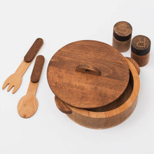 Load image into Gallery viewer, Wooden Play Kitchen Dishes