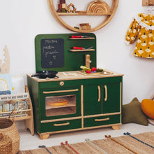 Load image into Gallery viewer, Wooden Play Kitchen